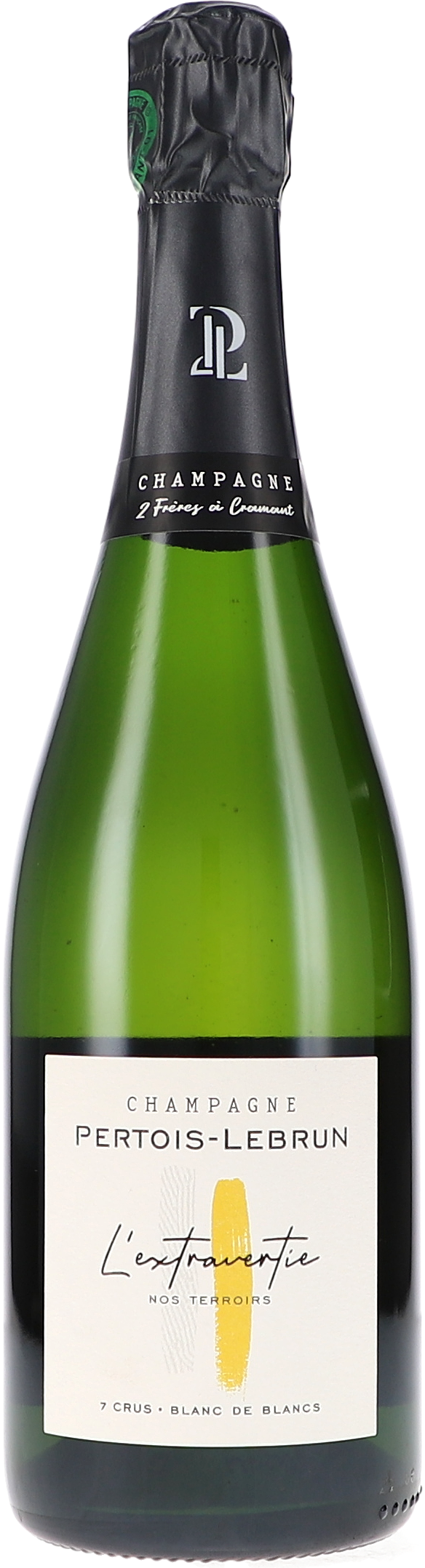 Pertois-Lebrun L'extravertie 2021+Réserve, Grand Cru Blanc de Blancs Extra Brut