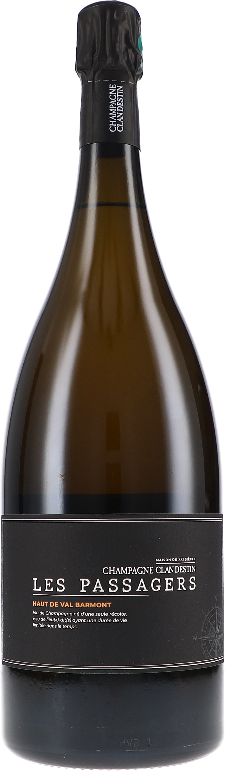 Clandestin Les Passagers "Haut de Val Barmont" Brut Nature 2019