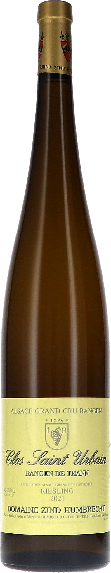 Zind-Humbrecht Riesling Rangen de Thann Clos-Saint-Urbain Grand Cru 2018