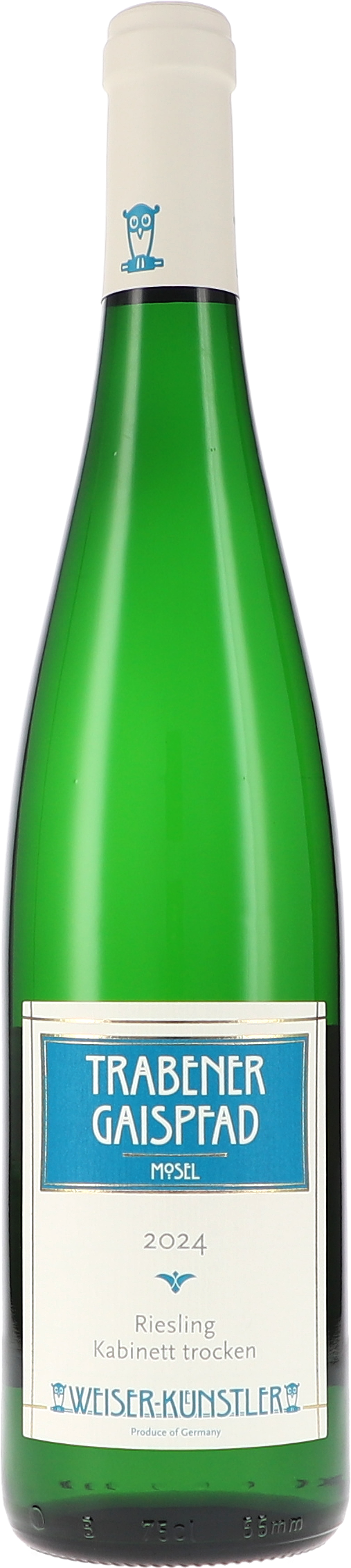 Weiser-Künstler Trabener Gaispfad Riesling Kabinett trocken 2024
