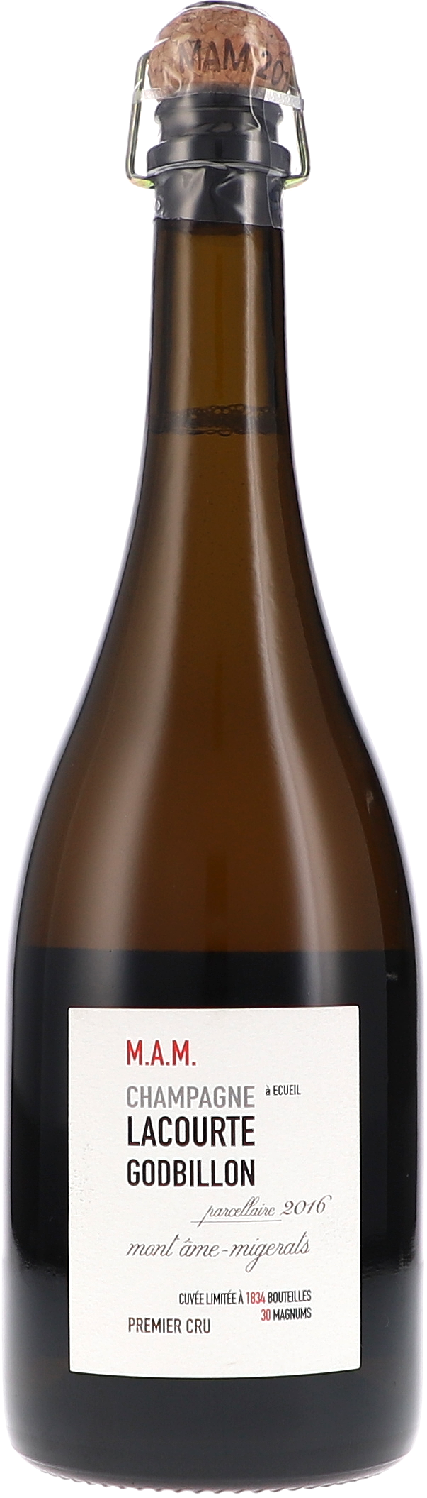 Lacourte-Godbillon M.A.M. Monts Âme-Migerats Premier Cru, Brut Nature 2017
