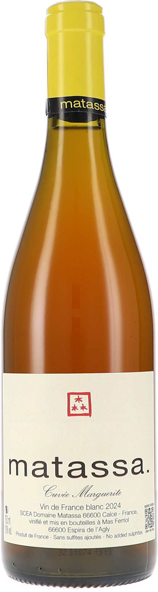 Matassa Cuvée Marguerite VdF blanc 2024