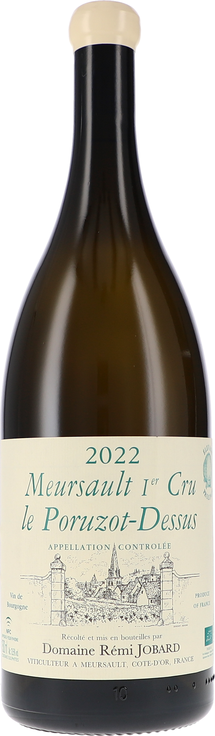 Rémi Jobard Meursault 1er Cru Le Poruzot-Dessus Élevage Prolongé AOC 2022