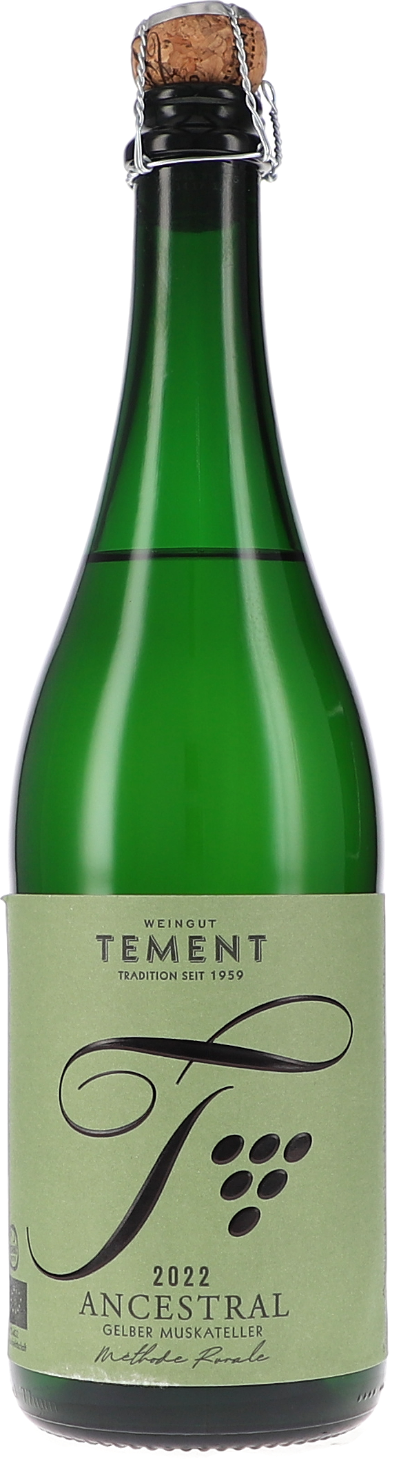Tement Ancestral Gelber Muskateller Methode Rurale, Brut Nature 2022