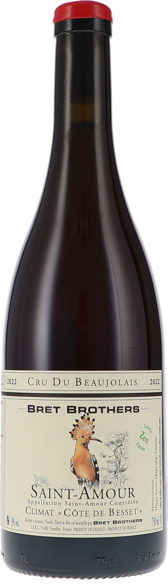 Bret Brothers Saint-Amour Climat "Côte de Besset" Zen AOC 2023