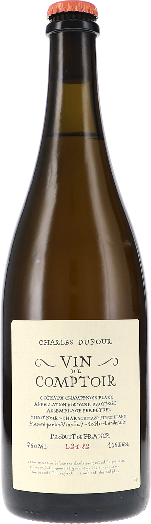 Charles Dufour Vin de Comptoir Blanc L21.82, Coteaux Champenois