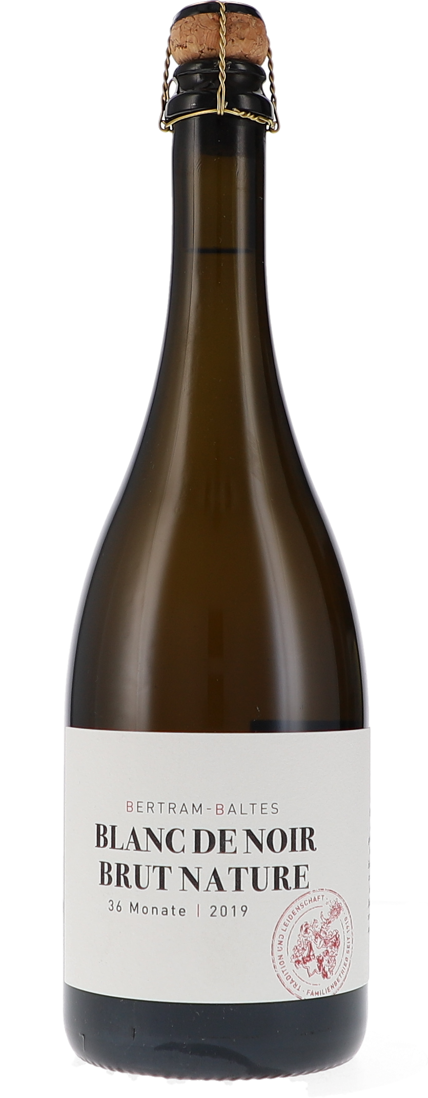 Bertram-Baltes Blanc de Noir Sekt Brut Nature 2019