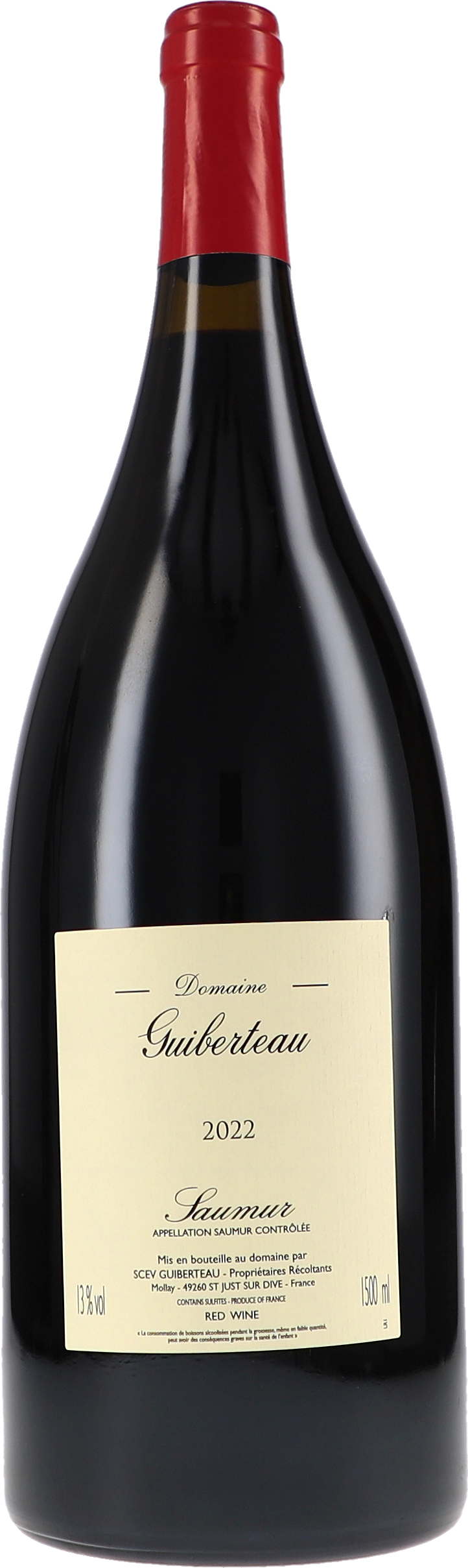 Guiberteau Saumur rouge AOC 2022