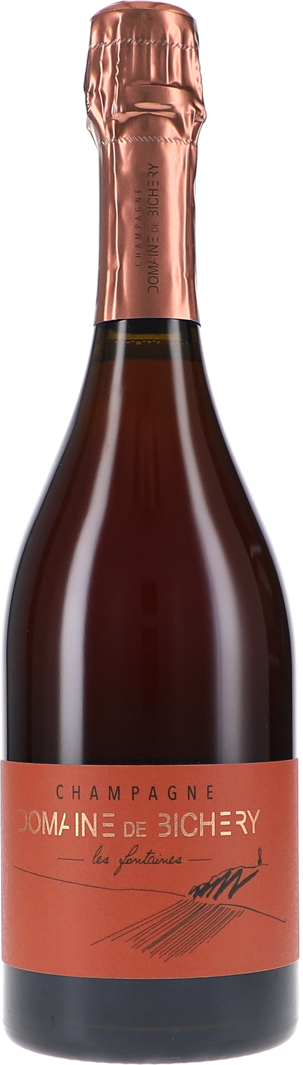 de Bichery Les Fontaines, Rosé Brut Nature 2022