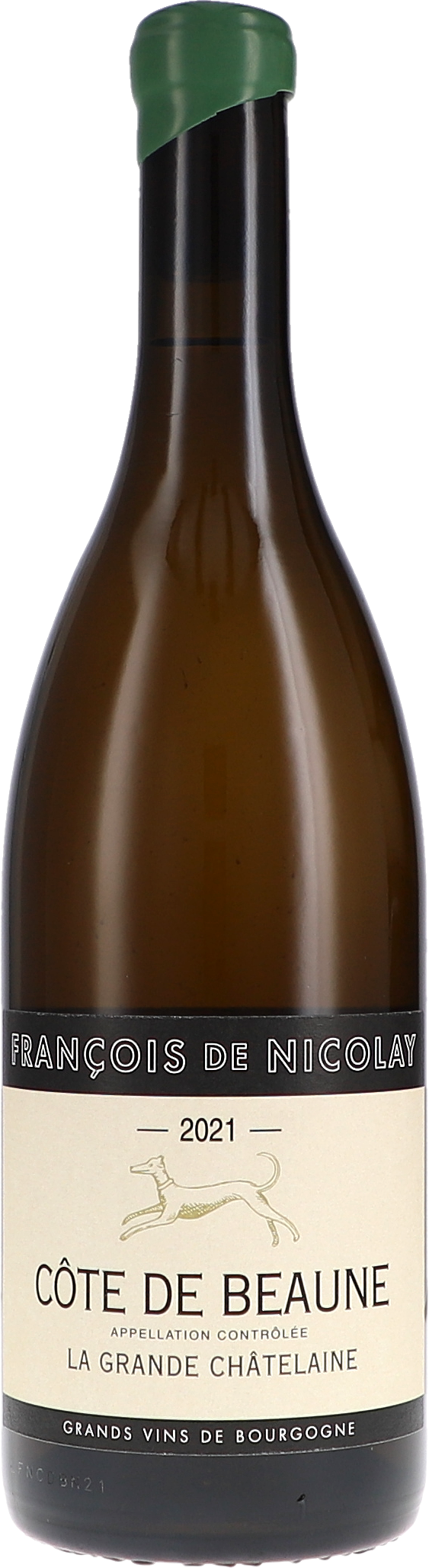 François de Nicolay Côtes de Beaune "La Grande Chatelaine" blanc, Sans Sulfites Ajouté AC 2021