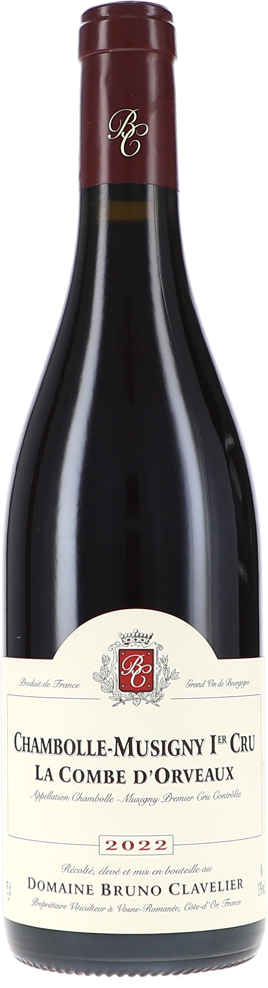 Bruno Clavelier Chambolle-Musigny 1er Cru "La Combe d'Orveaux" AOC 2022
