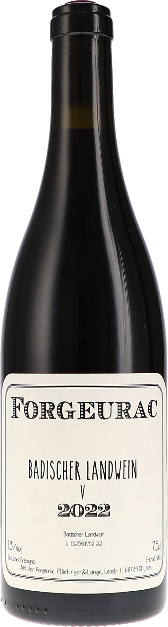 Forgeurac Badischer Landwein "V" 2022