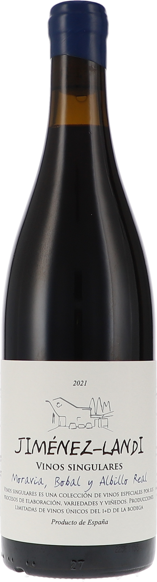 Jimenez - Landi Moravia, Bobal & Albillo Real, Vino Tinto 2021