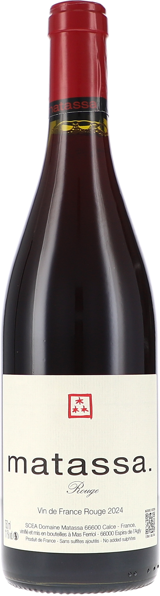 Matassa Matassa Rouge VdF 2024