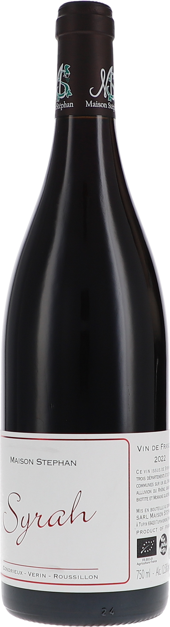 Maison Stephan Syrah VdF 2023