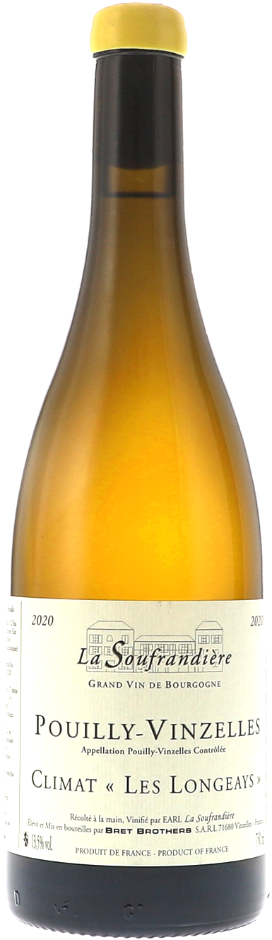 La Soufrandière Pouilly-Vinzelles Climat "Les Longeays" AOC 2022