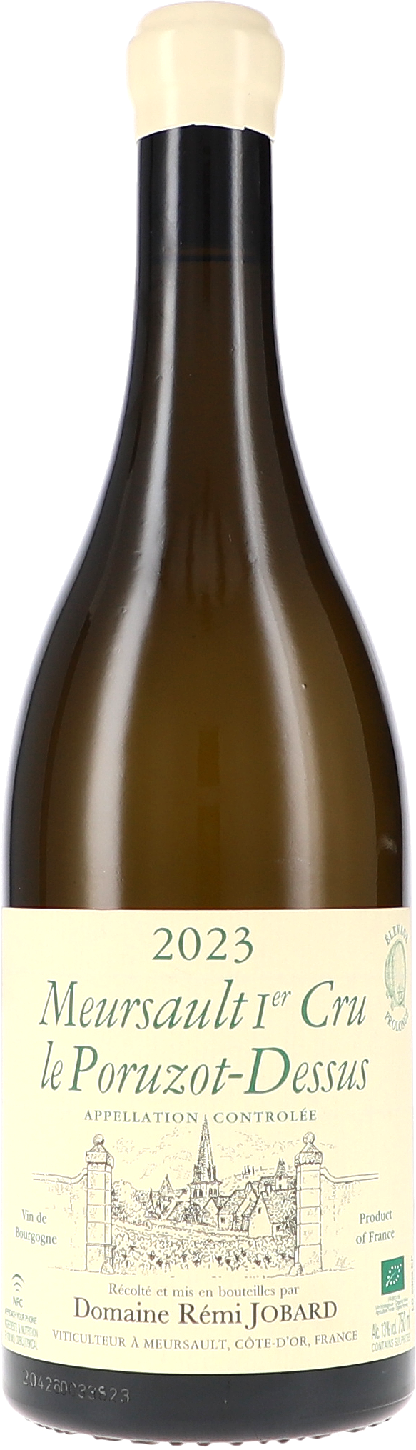 Rémi Jobard Meursault 1er Cru Le Poruzot-Dessus Élevage Prolongé AOC 2023