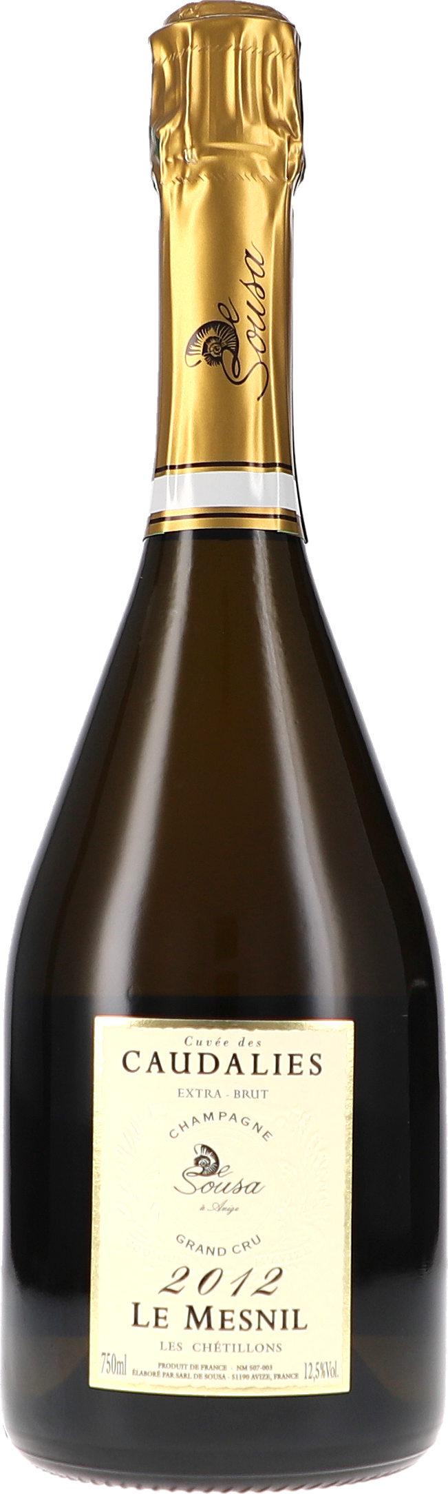 De Sousa et Fils Cuvée des Caudalies "Le Mesnil" Grand Cru Extra Brut 2012