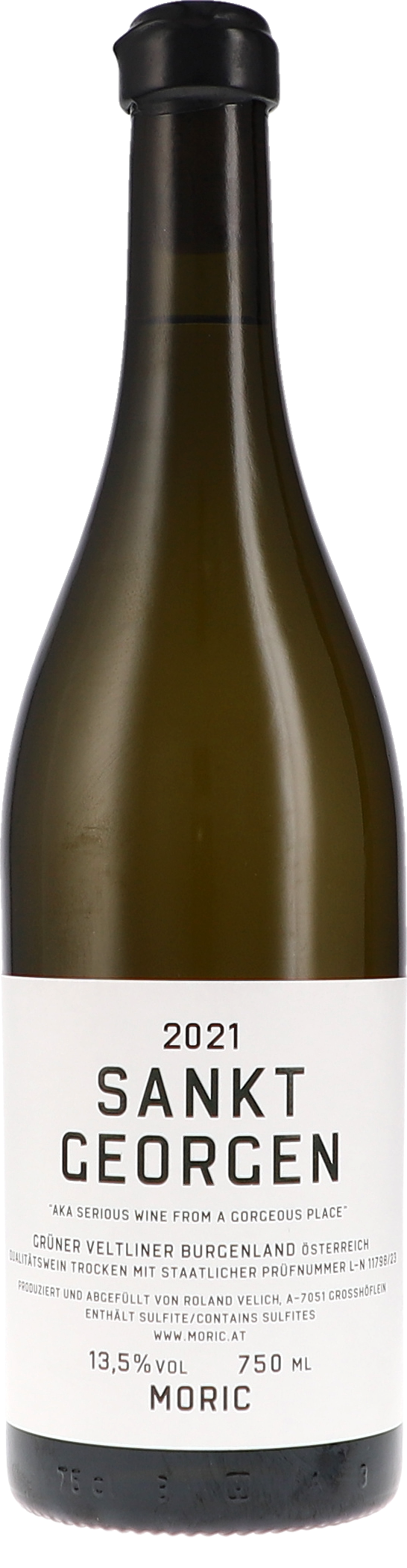 Moric Sankt Georgen "Aka Serious wine from a Gorgeous place" 2021
