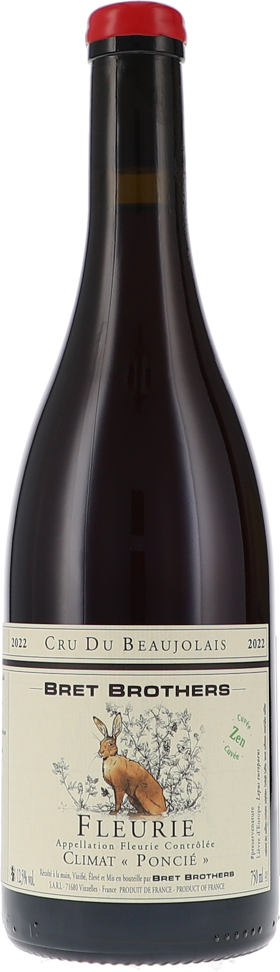 Bret Brothers Fleurie Climat "Poncié" Zen AOC 2022