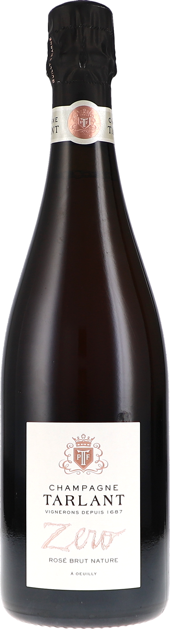 Tarlant Zero Rosé Brut Nature, Base 2018