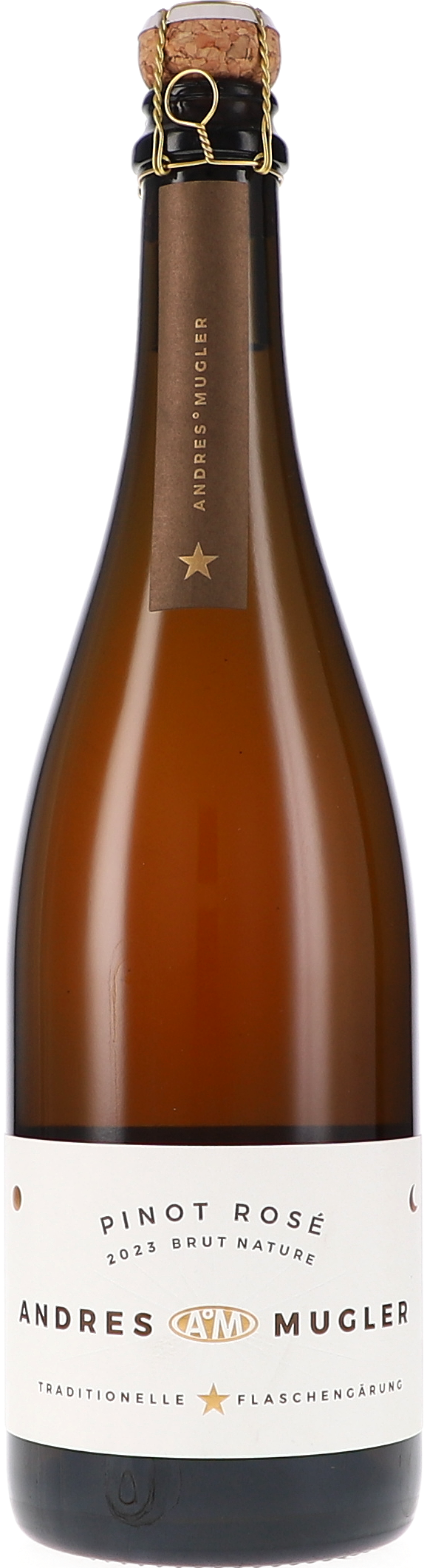 Andres&Mugler Pinot Rosé Sekt Brut Nature 2023