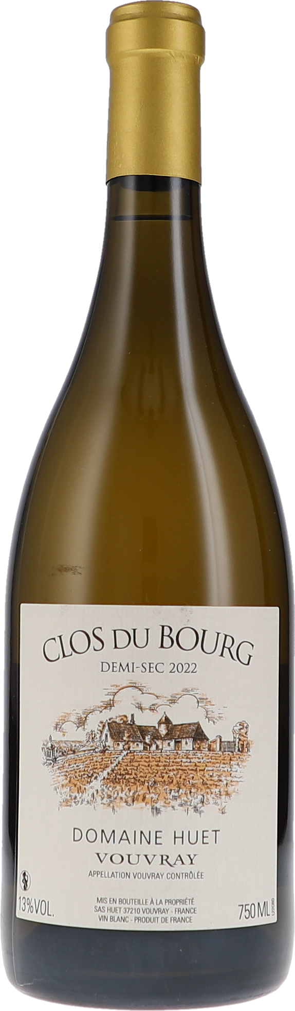 Huet Clos du Bourg demi-sec 2022