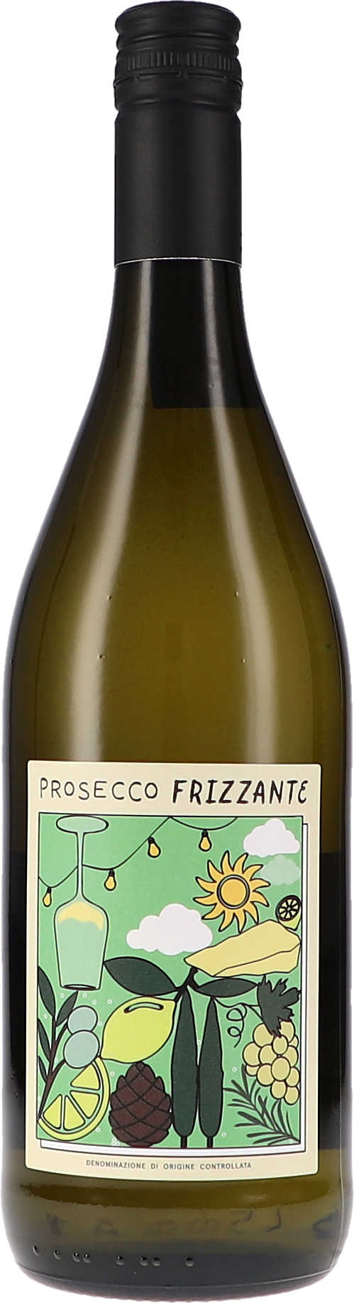 Fidora Civranetta Prosecco DOC Frizzante, screw cap, Design-Edition