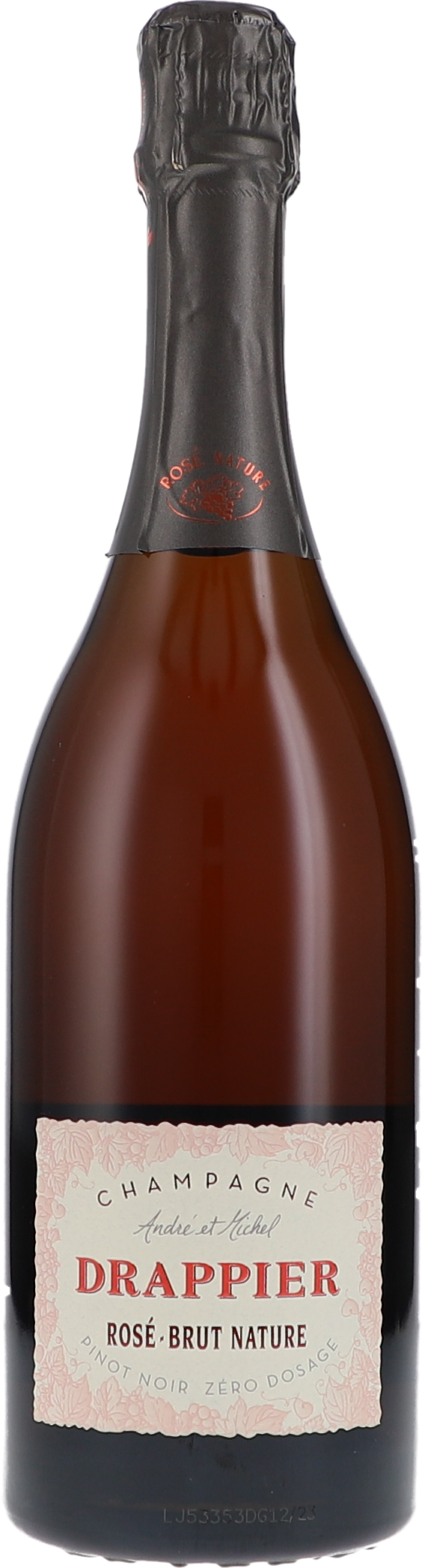 Drappier Rosé, Brut Nature