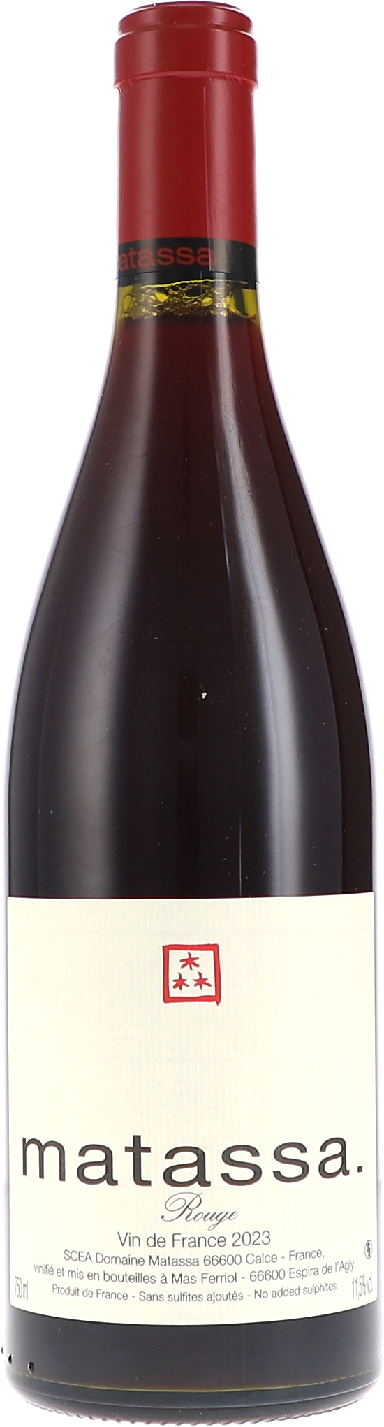 Matassa Matassa Rouge VdF 2023