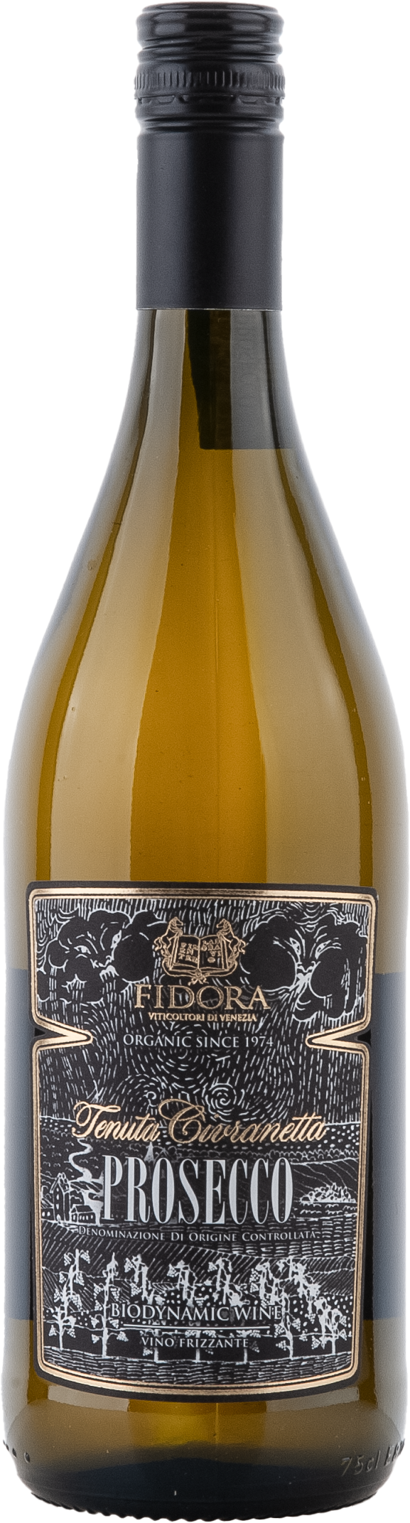 Fidora Civranetta Prosecco DOC Frizzante, screw cap