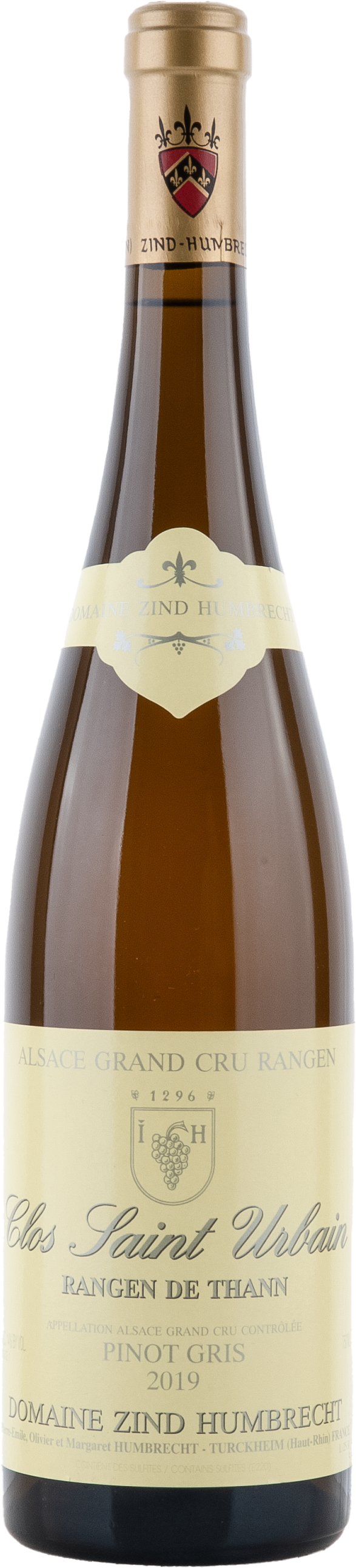 Zind-Humbrecht Pinot Gris Rangen de Thann Clos-Saint-Urbain Grand Cru 2019