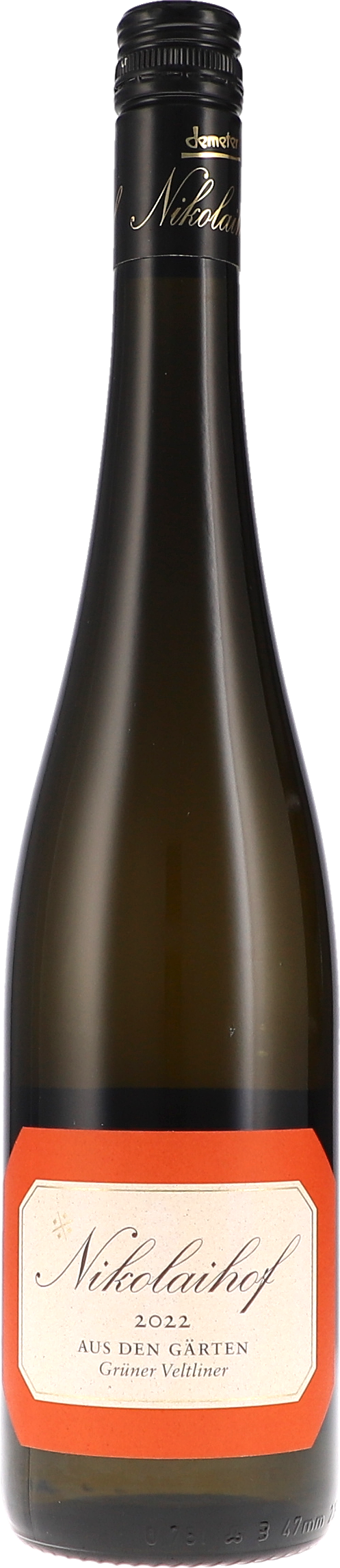Nikolaihof Aus den Gärten, Grüner Veltliner Federspiel 2013