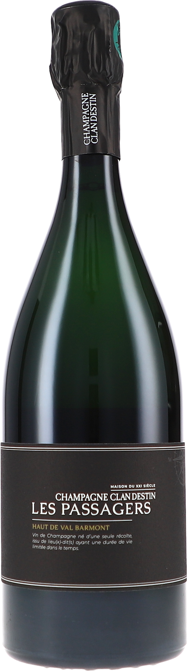 Clandestin Les Passagers "Haut de Val Barmont" Brut Nature 2023