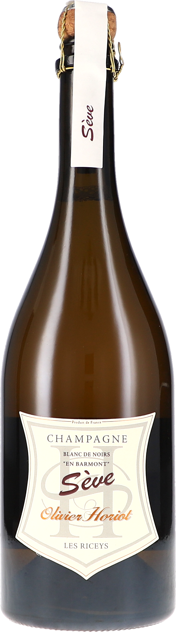 Olivier Horiot Cuvée "Sève" Blanc de Noir Brut Nature 2019
