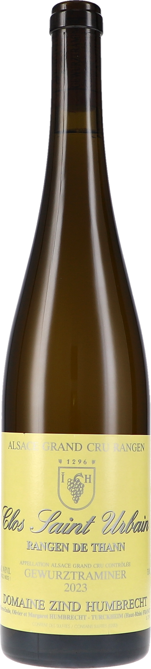 Zind-Humbrecht Gewürztraminer Rangen de Thann Clos-Saint-Urbain Grand Cru 2018
