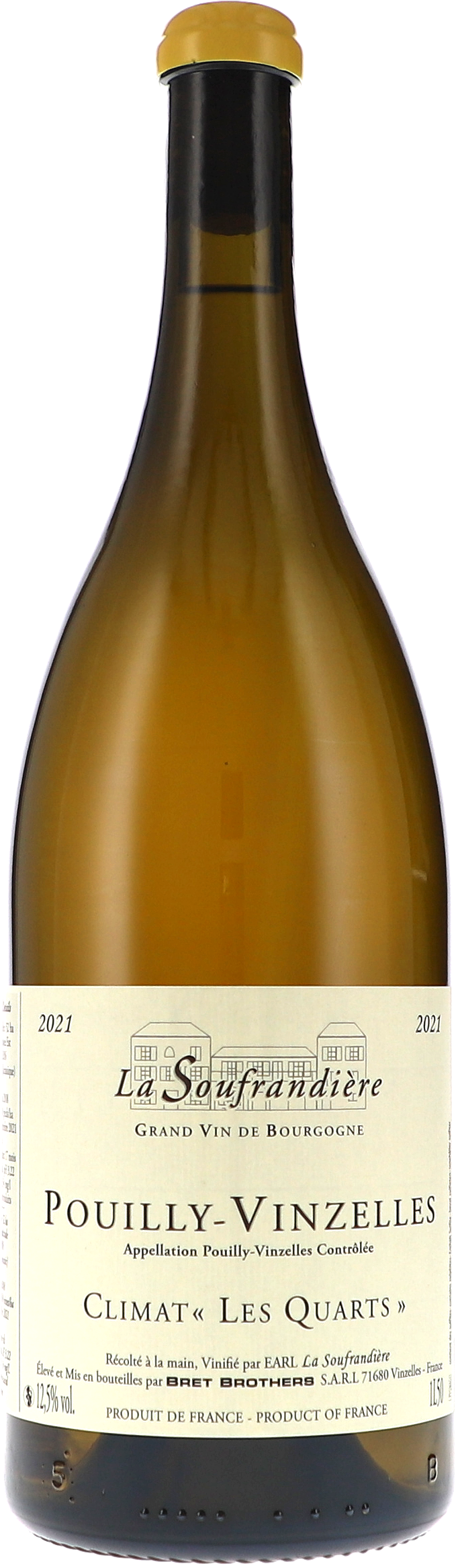 La Soufrandière Pouilly-Vinzelles Climat "Les Quarts" AOC 2021