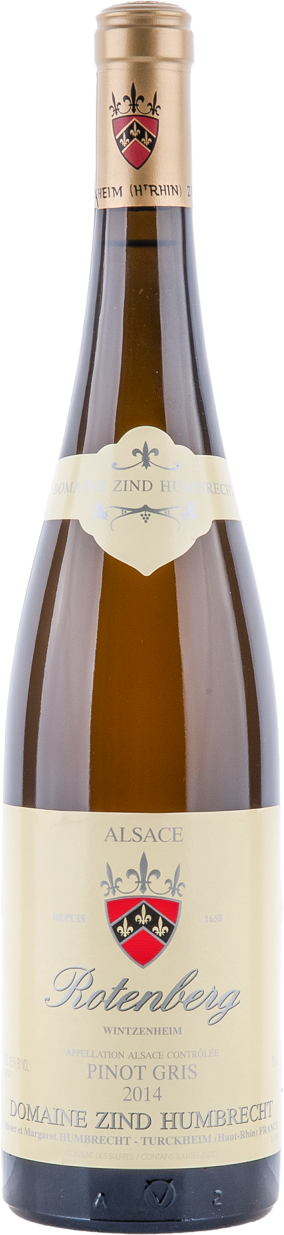 Zind-Humbrecht Pinot Gris Rotenberg 2014