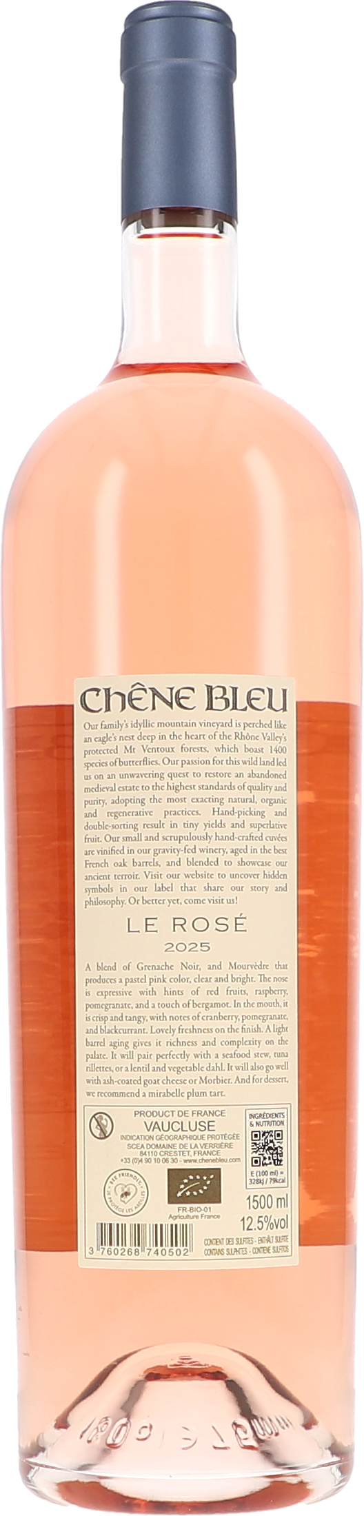 Chêne Bleu Le Rosé IGP 2025