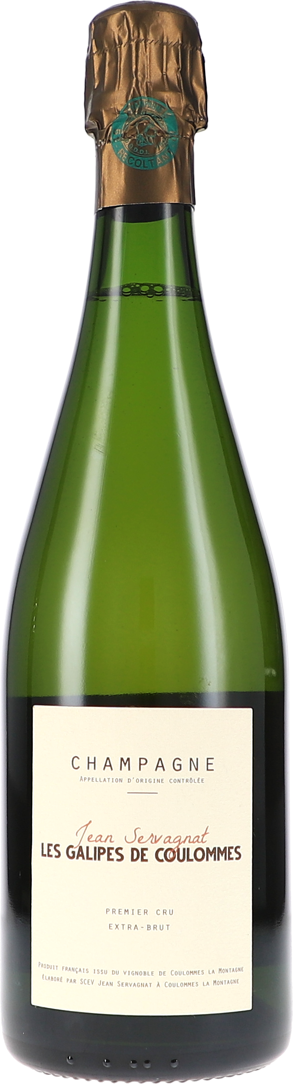 Jean Servagnat Les Galipes de Coulommes, Premier Cru Extra Brut 2022