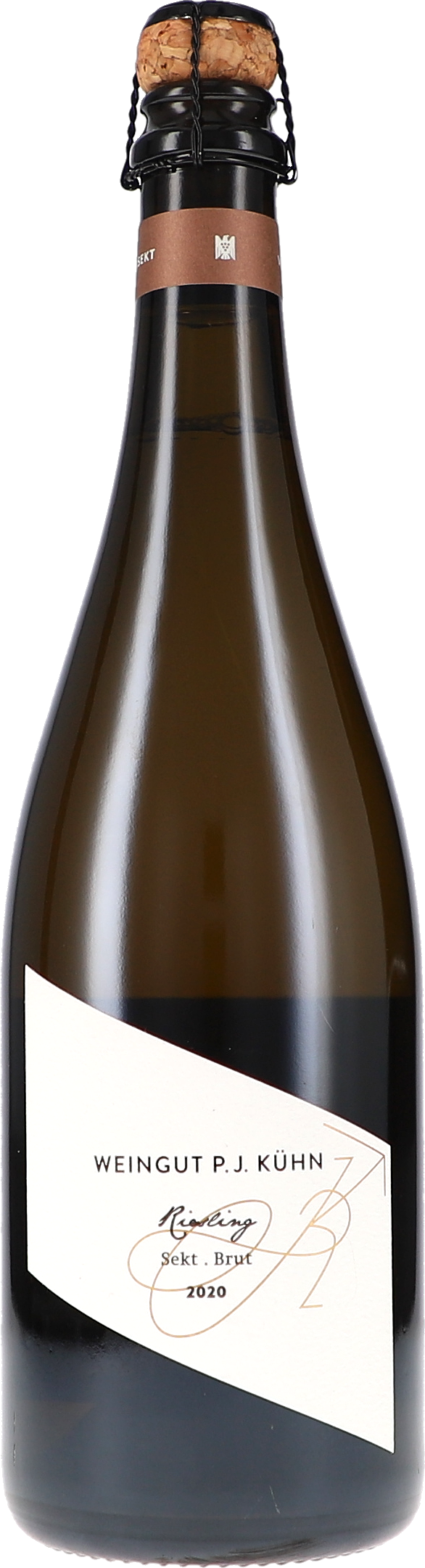 Peter Jakob Kühn Riesling Sekt Brut, traditionelle Flaschengärung 2020